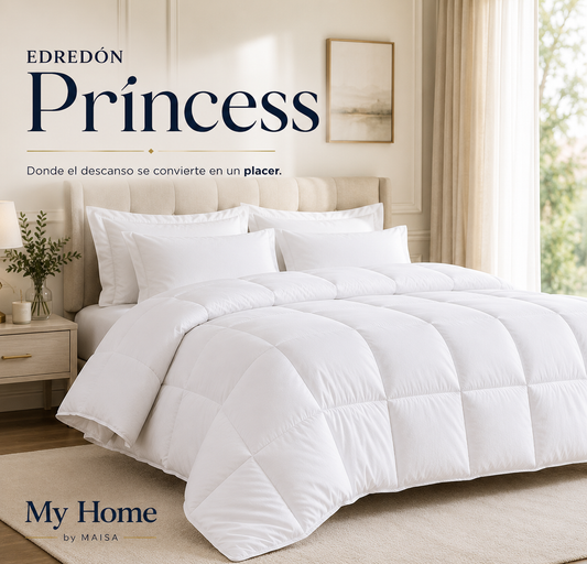 Edredón Princess con forro de algodón 100 %