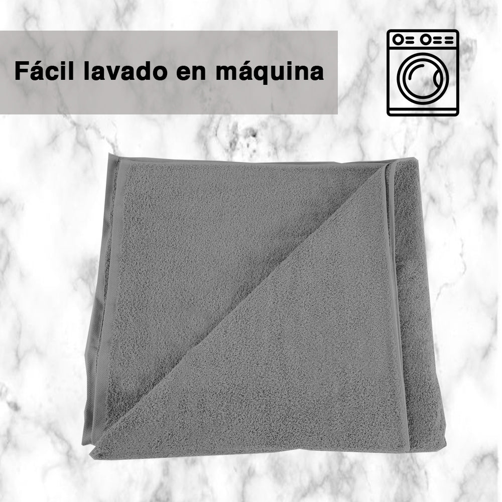 Toalla de piscina gris