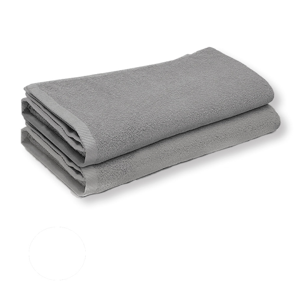 Toalla de piscina gris