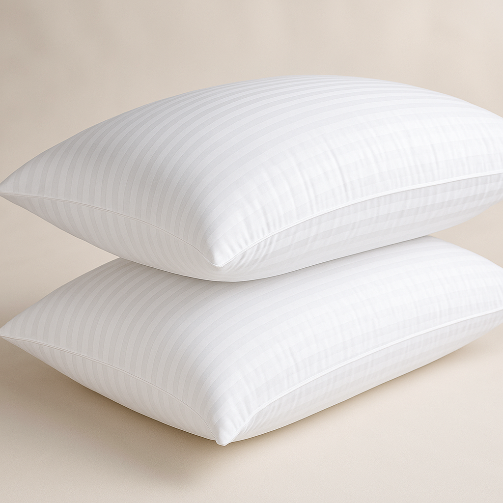 Almohadas Promocionales - paquete de dos piezas, Satin Stripe