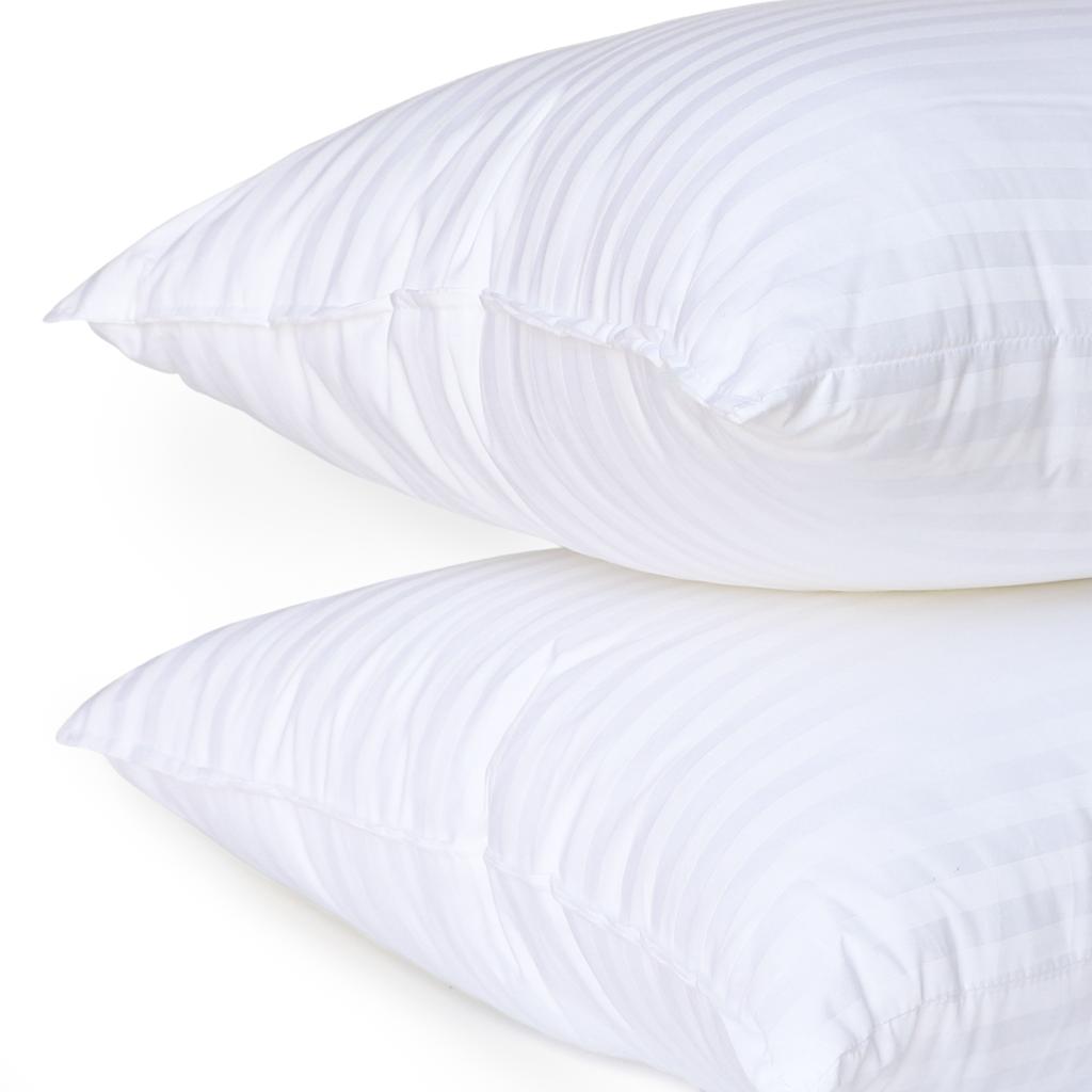 Almohadas Promocionales - paquete de dos piezas, Satin Stripe