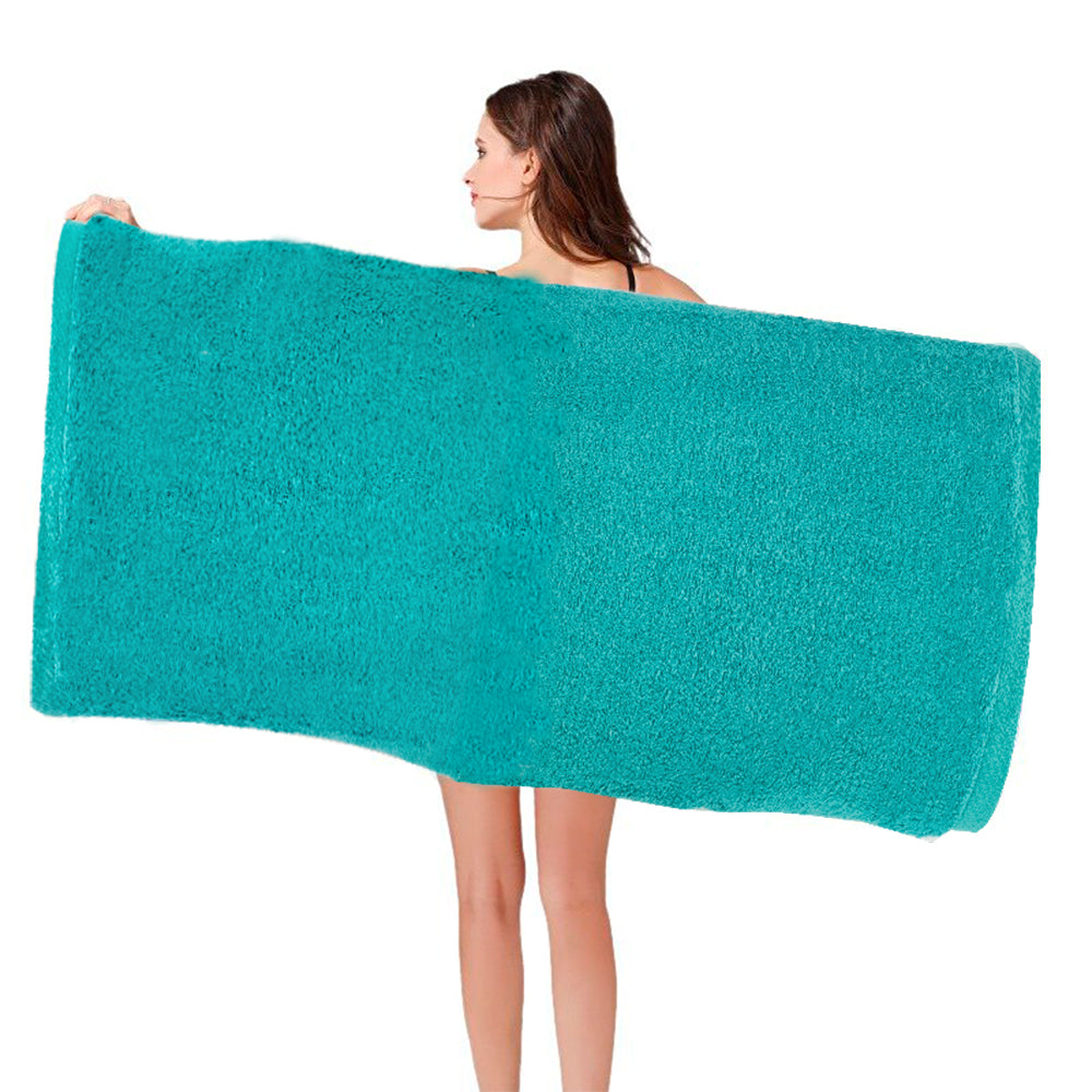 Toalla de piscina turquesa